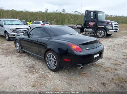 2003 LEXUS SC 430 Black  Gasoline JTHFN48Y030047612 photo #4