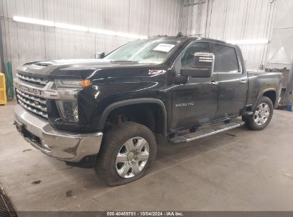 2020 CHEVROLET SILVERADO 2500HD 4WD  STANDARD BED LTZ Black  Gasoline 1GC4YPE76LF152522 photo #3