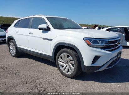 2020 VOLKSWAGEN ATLAS CROSS SPORT 3.6L V6 SE W/TECHNOLOGY/3.6L V6 SE W/TECHNOLOGY R-LINE White  Gasoline 1V26E2CA5LC211577 photo #1