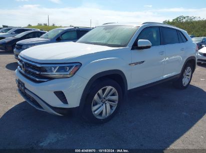 2020 VOLKSWAGEN ATLAS CROSS SPORT 3.6L V6 SE W/TECHNOLOGY/3.6L V6 SE W/TECHNOLOGY R-LINE White  Gasoline 1V26E2CA5LC211577 photo #3