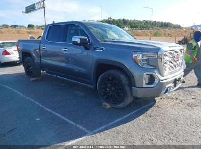 2022 GMC SIERRA 1500 LIMITED 4WD  SHORT BOX DENALI Gray  Gasoline 1GTU9FEL9NZ160040 photo #1