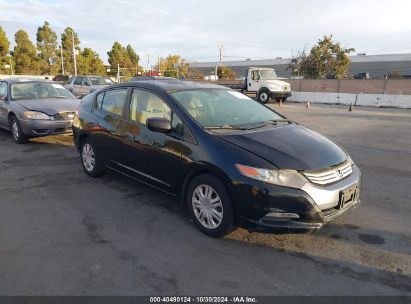 2011 HONDA INSIGHT Black  Hybrid JHMZE2H36BS008497 photo #1