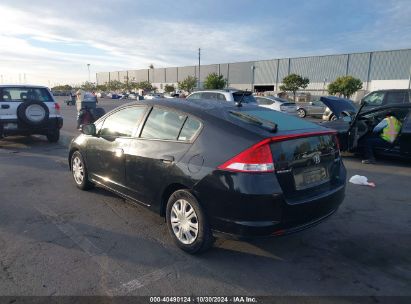 2011 HONDA INSIGHT Black  Hybrid JHMZE2H36BS008497 photo #4