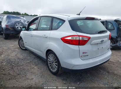 2013 FORD C-MAX HYBRID SE White  Hybrid 1FADP5AUXDL541546 photo #4