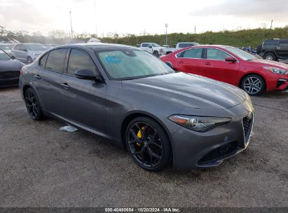 2020 ALFA ROMEO GIULIA TI RWD Gray  Gasoline ZARFAMBN3L7634976 photo #1