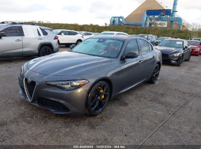 2020 ALFA ROMEO GIULIA TI RWD Gray  Gasoline ZARFAMBN3L7634976 photo #3