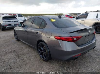 2020 ALFA ROMEO GIULIA TI RWD Gray  Gasoline ZARFAMBN3L7634976 photo #4