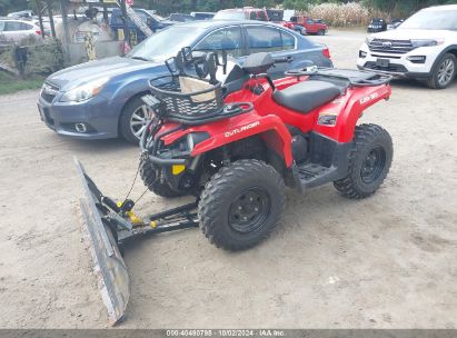 2021 CAN-AM OUTLANDER 570/570 DPS Red  Gasoline 3JBLGAT45MJ001486 photo #3