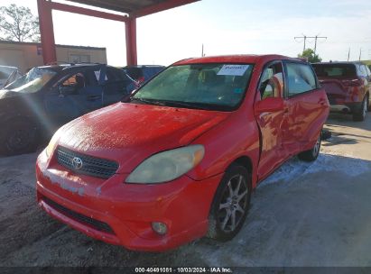 2005 TOYOTA MATRIX XR Red  Gasoline 2T1KR32EX5C352685 photo #3