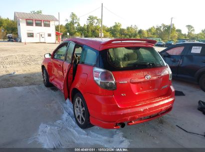 2005 TOYOTA MATRIX XR Red  Gasoline 2T1KR32EX5C352685 photo #4