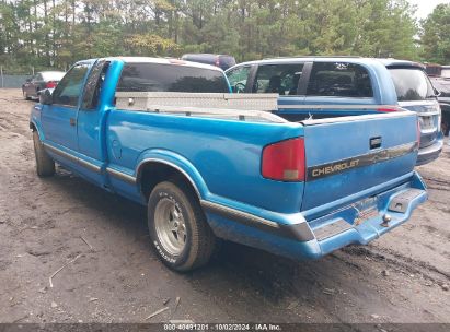 1995 CHEVROLET S TRUCK S10 Blue  Gasoline 1GCCS19Z6SK244029 photo #4