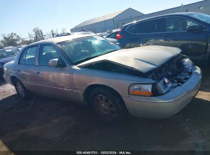 2003 MERCURY GRAND MARQUIS LS Gray  Gasoline 2MEFM75W03X706555 photo #1