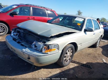 2003 MERCURY GRAND MARQUIS LS Gray  Gasoline 2MEFM75W03X706555 photo #3