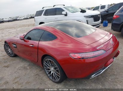 2017 MERCEDES-BENZ AMG GT Red  Gasoline WDDYJ7HA9HA012360 photo #4