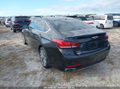 2018 GENESIS G80 3.8 Black  Gasoline KMHGN4JE4JU257508 photo #4