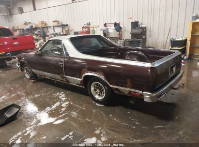 1987 CHEVROLET EL CAMINO Brown  Gasoline 3GCCW80H2HS909670 photo #4