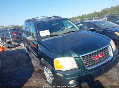 2004 GMC ENVOY XL SLT Green  Gasoline 1GKES16P046110970 photo #1