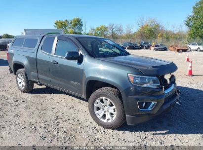 2018 CHEVROLET COLORADO LT Black  Gasoline 1GCHTCEA6J1141020 photo #1