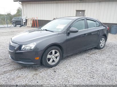 2014 CHEVROLET CRUZE 1LT AUTO Gray  Gasoline 1G1PC5SB8E7301978 photo #3