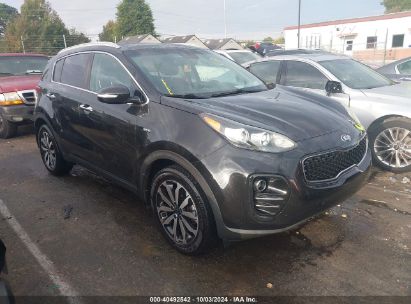 2017 KIA SPORTAGE EX Black  Gasoline KNDPNCAC4H7297044 photo #1