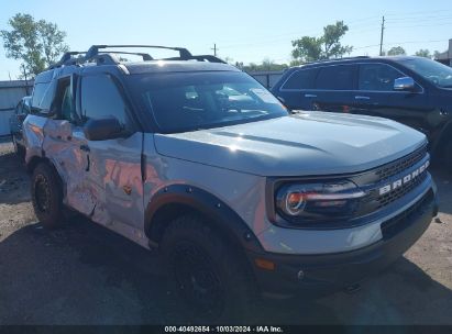 2022 FORD BRONCO SPORT BADLANDS Blue  Gasoline 3FMCR9D98NRD81213 photo #1