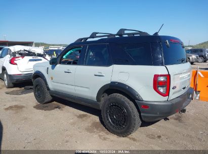 2022 FORD BRONCO SPORT BADLANDS Blue  Gasoline 3FMCR9D98NRD81213 photo #4