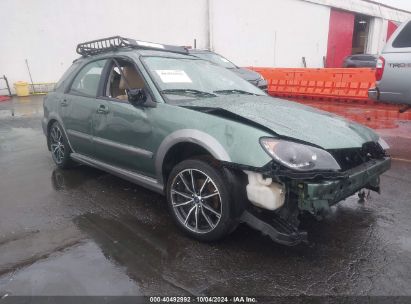 2007 SUBARU IMPREZA OUTBACK SPORT Green  gas JF1GG63637G805740 photo #1