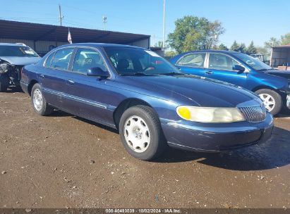 2002 LINCOLN CONTINENTAL Dark Blue  Gasoline 1LNHM97V92Y699397 photo #1