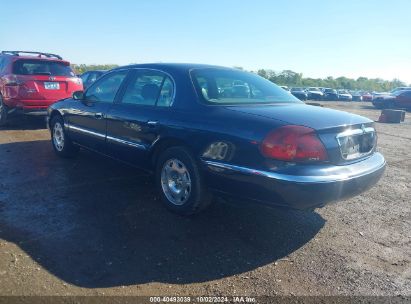 2002 LINCOLN CONTINENTAL Dark Blue  Gasoline 1LNHM97V92Y699397 photo #4