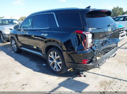 2020 HYUNDAI PALISADE SEL Black  Gasoline KM8R44HE3LU109452 photo #4