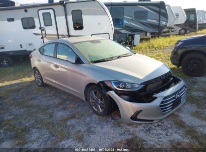 2017 HYUNDAI ELANTRA SE Silver  Gasoline W04WT3N50GG057513 photo #1