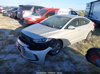 2017 HYUNDAI ELANTRA SE Silver  Gasoline W04WT3N50GG057513 photo #3