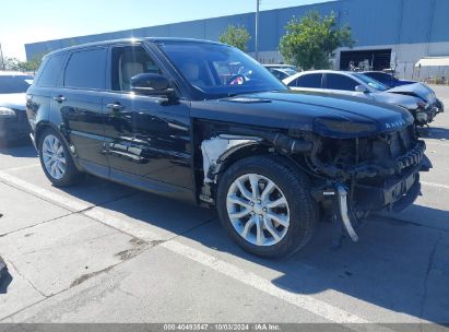 2017 LAND ROVER RANGE ROVER SPORT 3.0L V6 SUPERCHARGED HSE Beige  Gasoline SALWR2FV4HA135611 photo #1