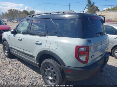 2024 FORD BRONCO SPORT OUTER BANKS Light Blue  Gasoline 3FMCR9C63RRE10727 photo #4