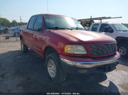 2001 FORD F-150 KING RANCH EDITION/LARIAT/XLT Red  Gasoline 1FTRW08LX1KE45078 photo #1