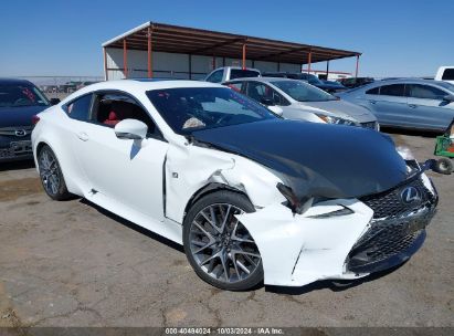 2015 LEXUS RC 350 White  Gasoline JTHHE5BC8F5007989 photo #1