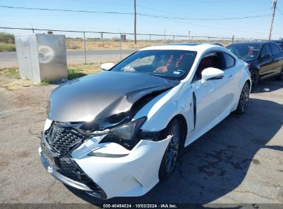 2015 LEXUS RC 350 White  Gasoline JTHHE5BC8F5007989 photo #3