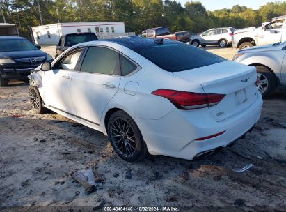 2019 GENESIS G80 3.8 White  Gasoline KMTFN4JE3KU313344 photo #4