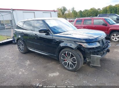 2020 LAND ROVER RANGE ROVER SPORT AUTOBIOGRAPHY Black  Gasoline SALWV2SE2LA719919 photo #1