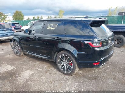 2020 LAND ROVER RANGE ROVER SPORT AUTOBIOGRAPHY Black  Gasoline SALWV2SE2LA719919 photo #4