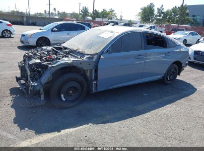 2022 HONDA ACCORD SPORT Light Blue  Gasoline 1HGCV1F30NA053998 photo #3