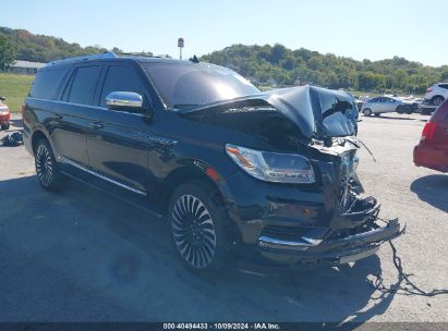 2020 LINCOLN NAVIGATOR BLACK LABEL L Black  Gasoline 5LMJJ3TT6LEL20741 photo #1