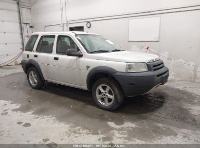 2002 LAND ROVER FREELANDER S White  Gasoline SALNM22262A201444 photo #1