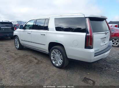 2020 CADILLAC ESCALADE ESV 4WD PLATINUM White  Gasoline 1GYS4KKJ2LR201021 photo #4