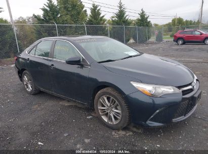 2017 TOYOTA CAMRY SE Blue  Gasoline 4T1BF1FKXHU724767 photo #1