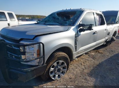 2024 FORD F-250 XLT Silver  Diesel 1FT8W2BT4RED75782 photo #1