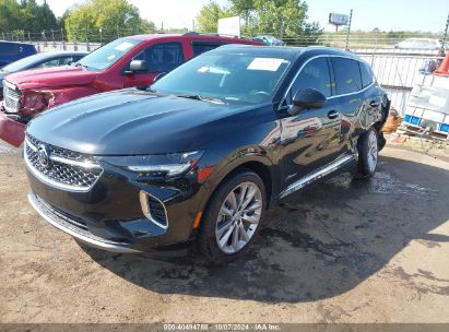 2023 BUICK ENVISION AVENIR FWD Black  Gasoline LRBFZRR42PD068702 photo #3