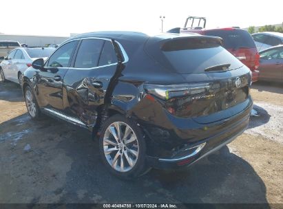 2023 BUICK ENVISION AVENIR FWD Black  Gasoline LRBFZRR42PD068702 photo #4