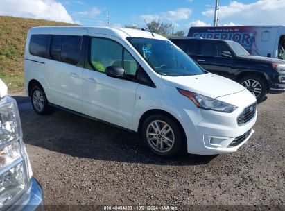 2020 FORD TRANSIT CONNECT XLT PASSENGER WAGON White  Gasoline NM0GE9F29L1464784 photo #1