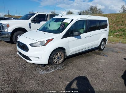 2020 FORD TRANSIT CONNECT XLT PASSENGER WAGON White  Gasoline NM0GE9F29L1464784 photo #3